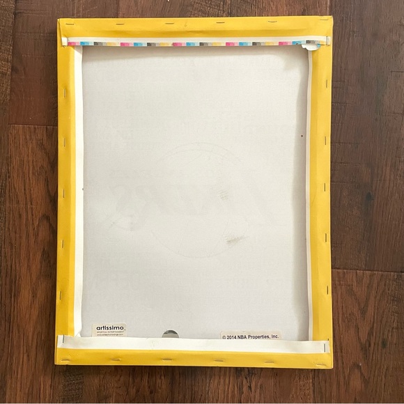 L.A. LAKERS print on canvas, authentic - Picture 7 of 11
